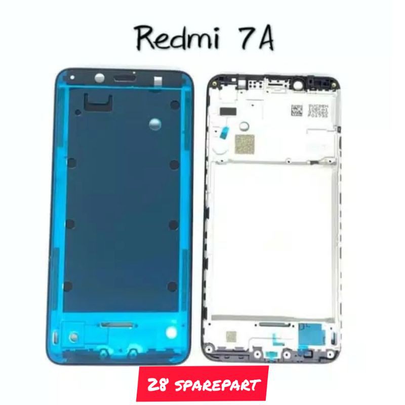 frame lcd tulang tengah Xiaomi redmi 7a original