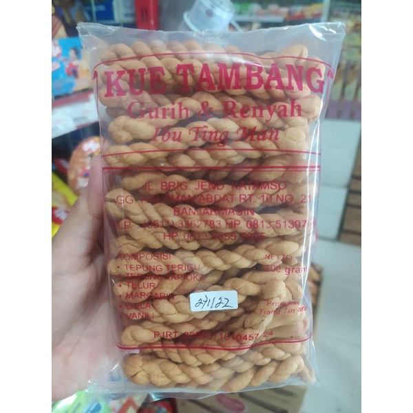 

kue tambang Ting man 200gr(free bubble 1lapis)