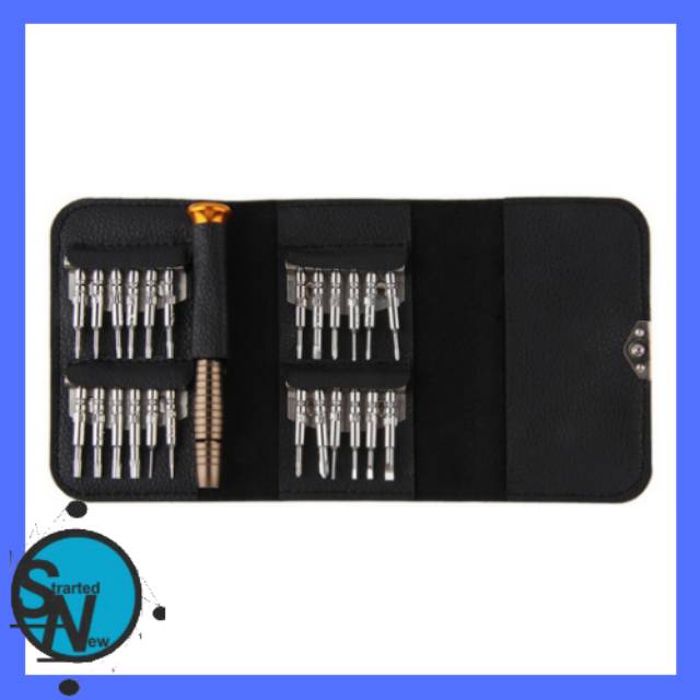 Obeng Reparasi Torx Set 25 in 1 Untuk iPhone 4/5/6/6 Plus