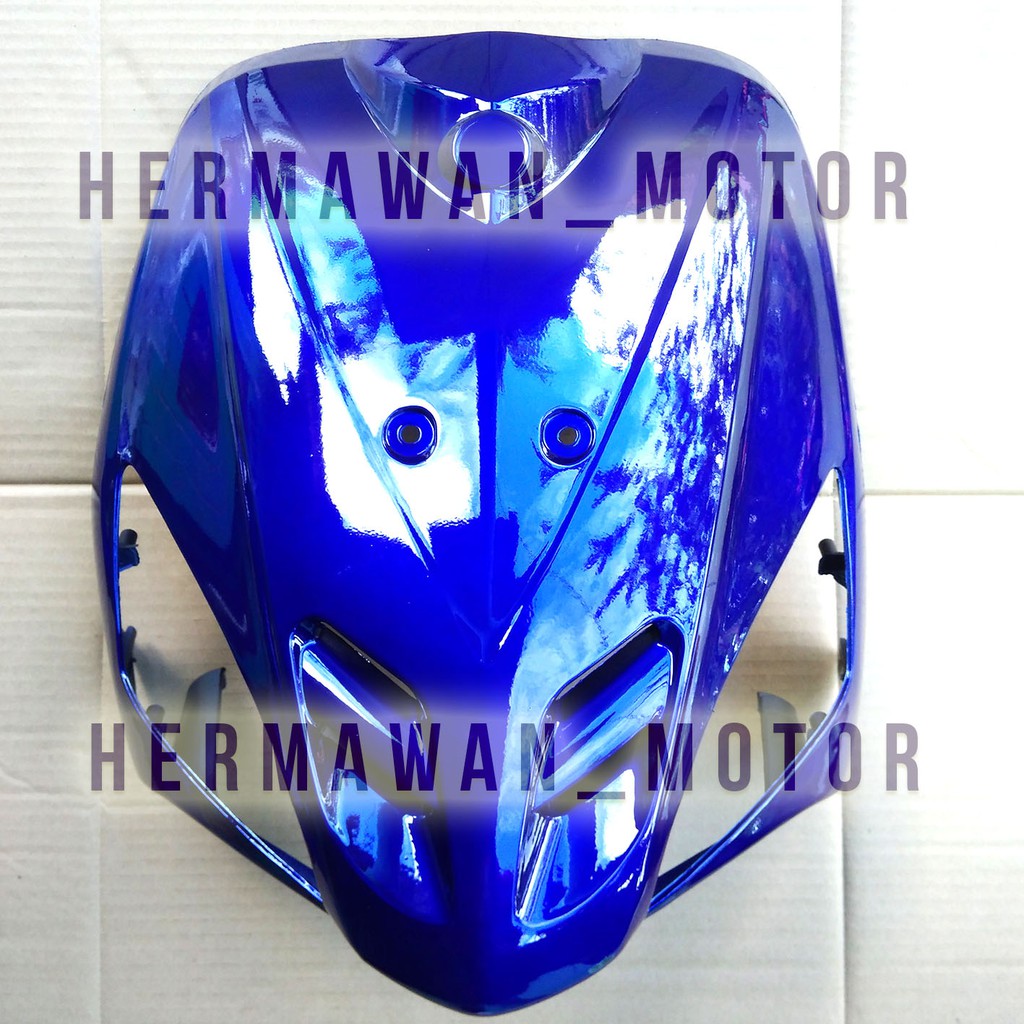 Tameng Depan Yamaha Mio Lama Warna Biru Tua Shopee Indonesia