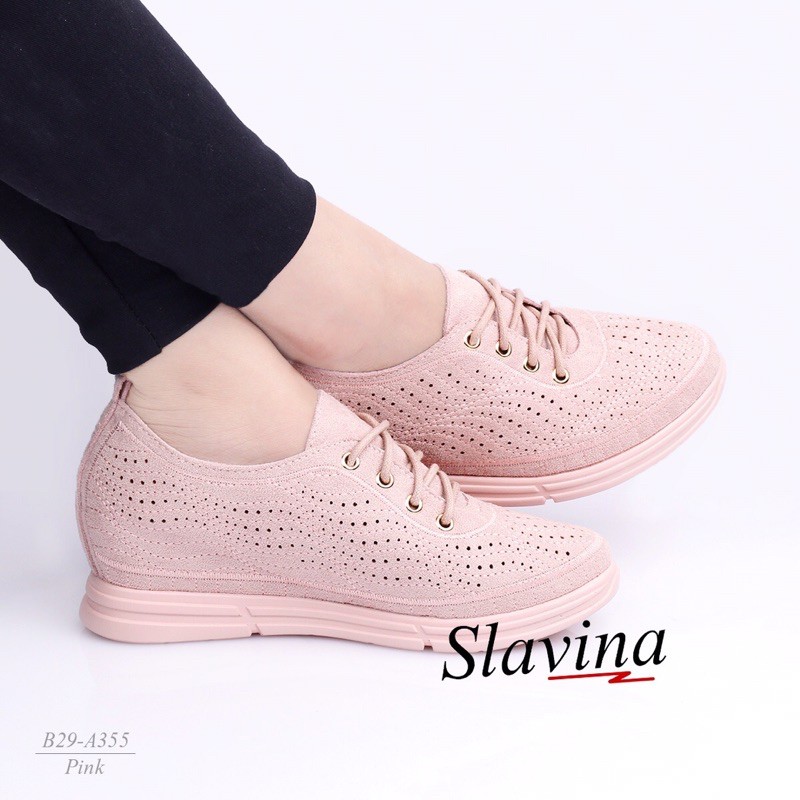 [JS18]Slavina Natania Wedges* With Colourtone Outsole Series *#B29-A355