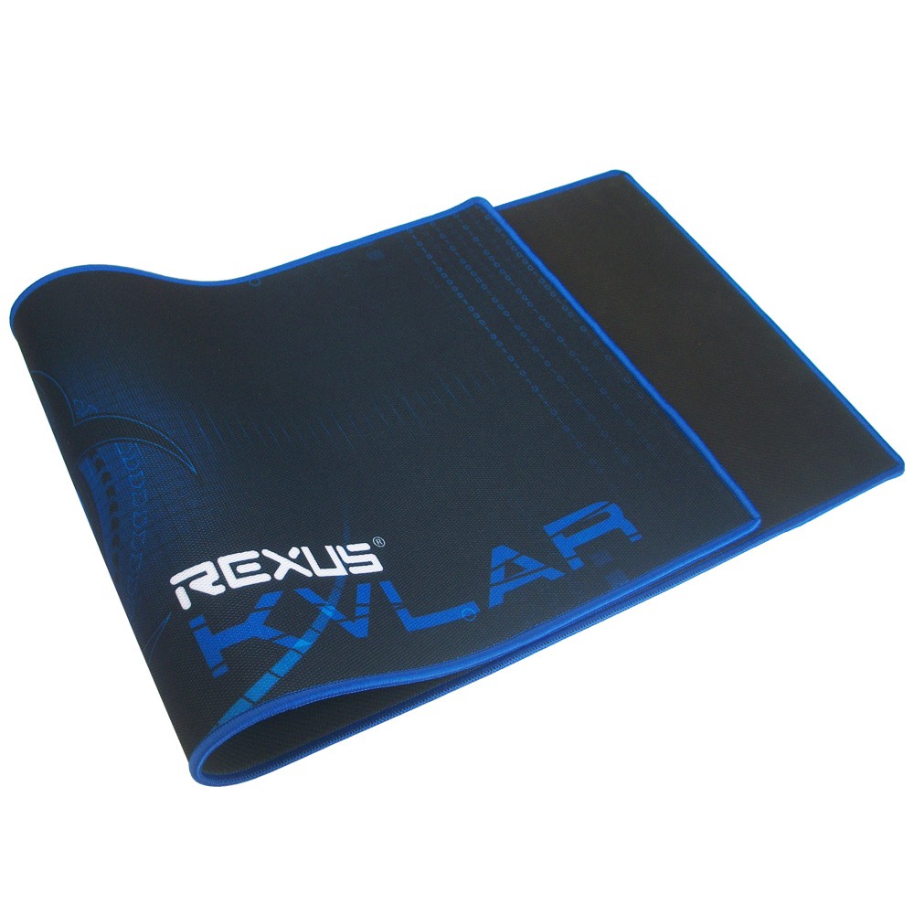 Trend-Rexus Mouse Pad Gaming KVLAR T1 Lebar 80 x 30 x 0,3cm – Hitam/Biru