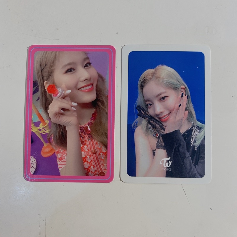 twice fancy you sana dahyun photocard