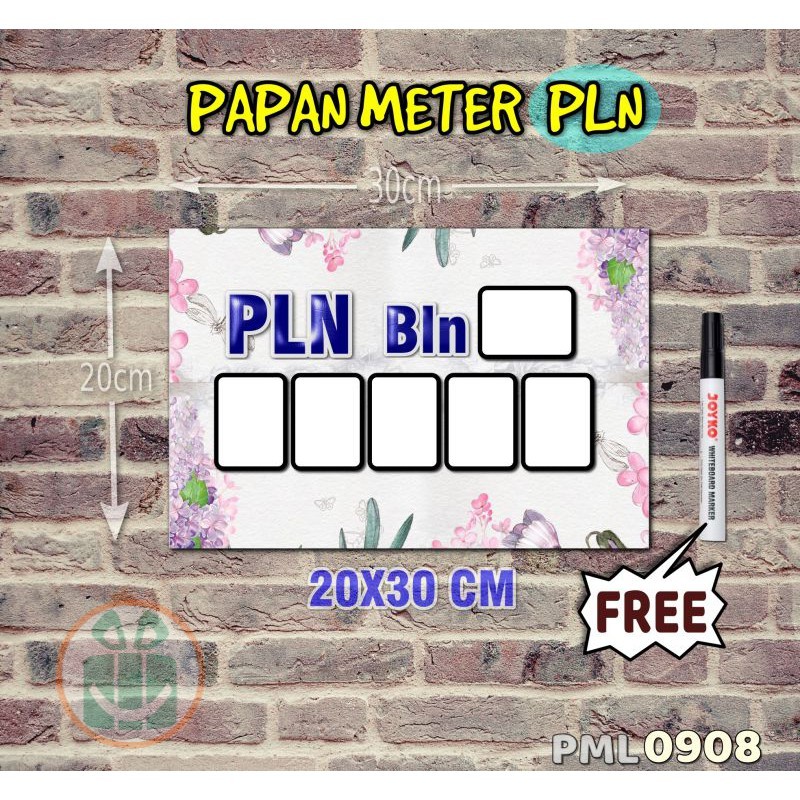 

SBC Papan Meter Listrik PLN PAM motif Unik - Lukis 08