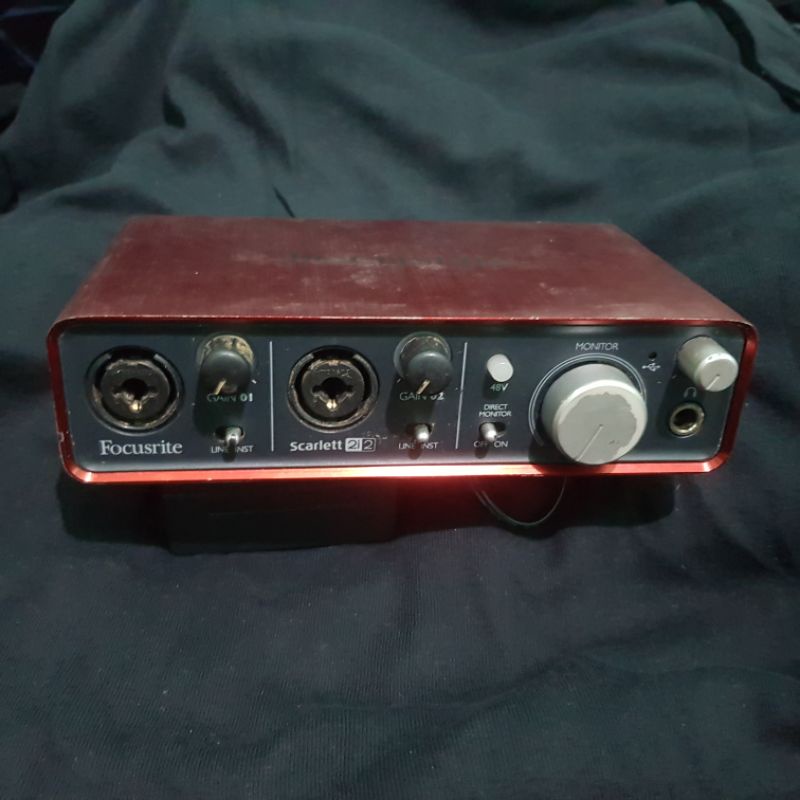 Soundcard Focusrite Scarlet 212