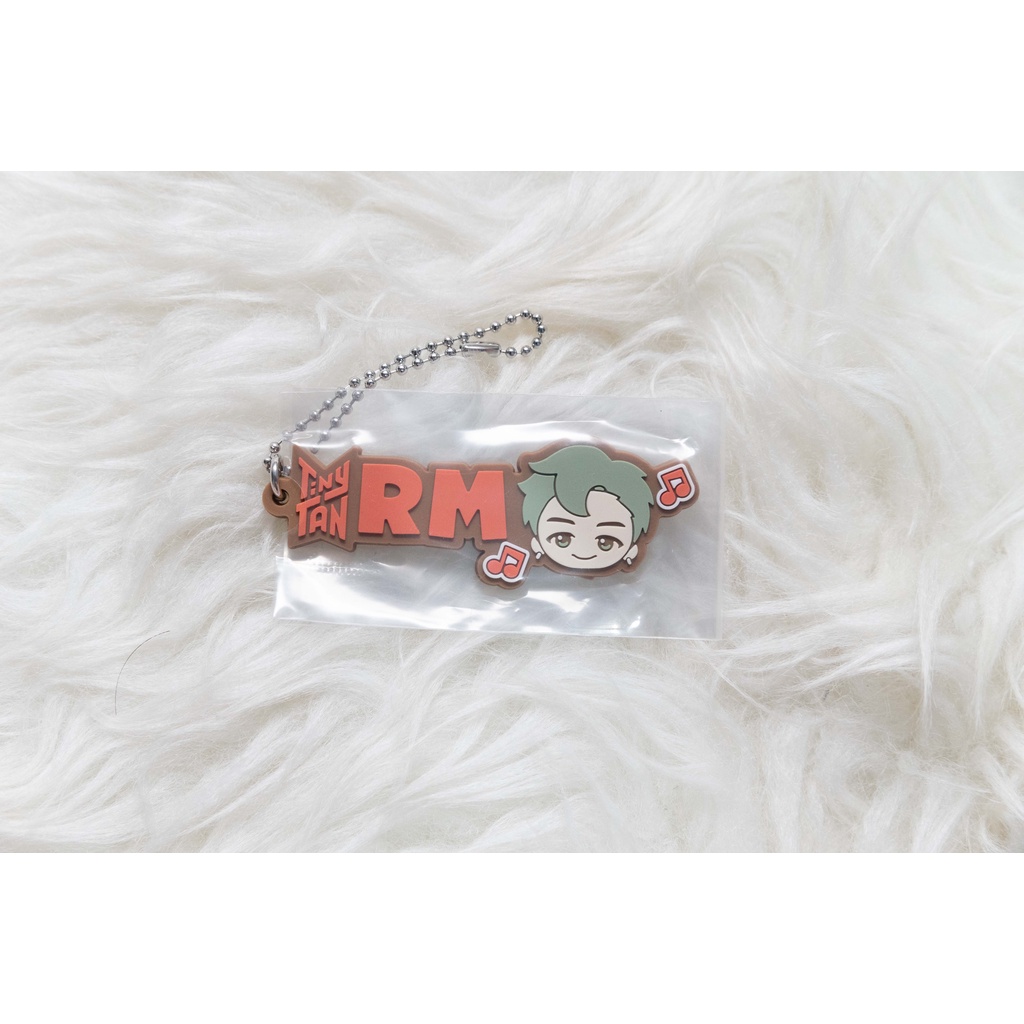 Ichiban Kuji BTS TinyTan Dynamite RM Rubber Charm Strap