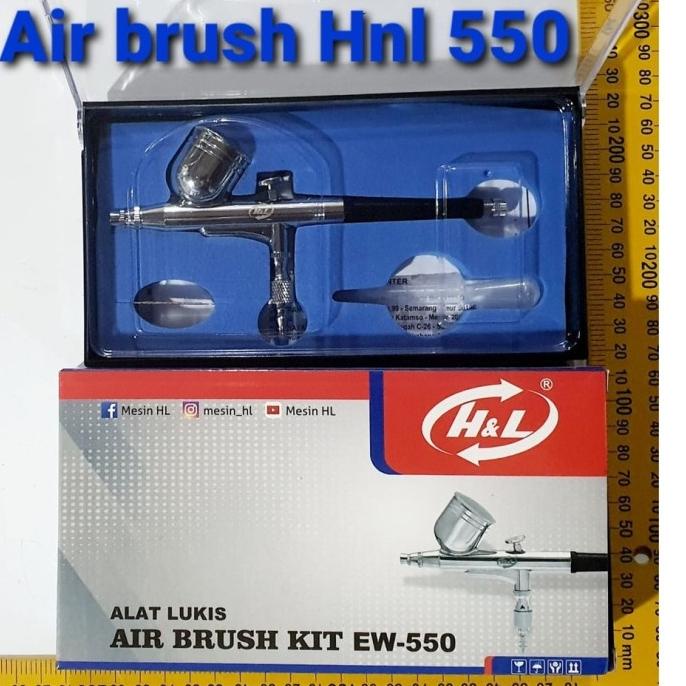 

(BISA COD) Air Brush Kit Pen Spray Gun Lukis HNL EW 550 OBRAL Kode 853