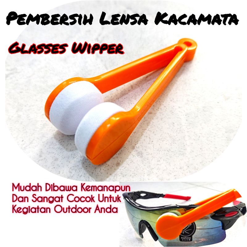 Kacamata Pantai UV Protection Wadah Kacamata dan Wipper Pembersih Lensa