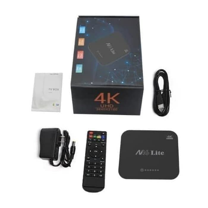 STB TV Box Android Fleco 4K UHD Ram 2GB Rom 16GB