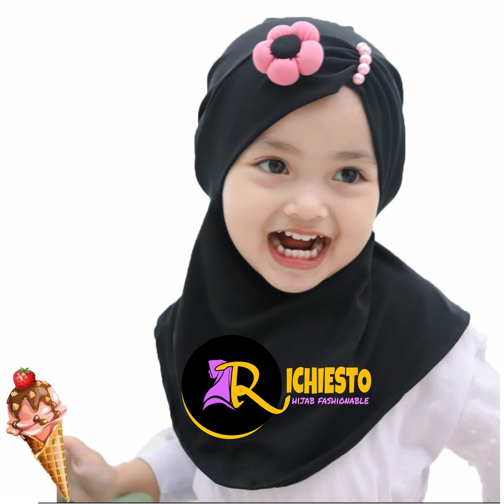 Jilbab Anak DANILA Allsize Kerudung Anak Lucu 0 - 2 Tahun