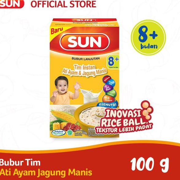 

Garansi Termurah SUN Tim Instant Tomat Wortel Ayam Box 100 g x 1 Pcs + SUN FOC 8+ Ati Ayam Jagung Ma