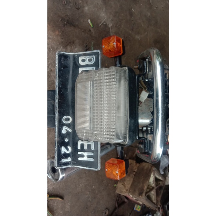 Lampu Sen Palu Kotak Double Kaca Universal