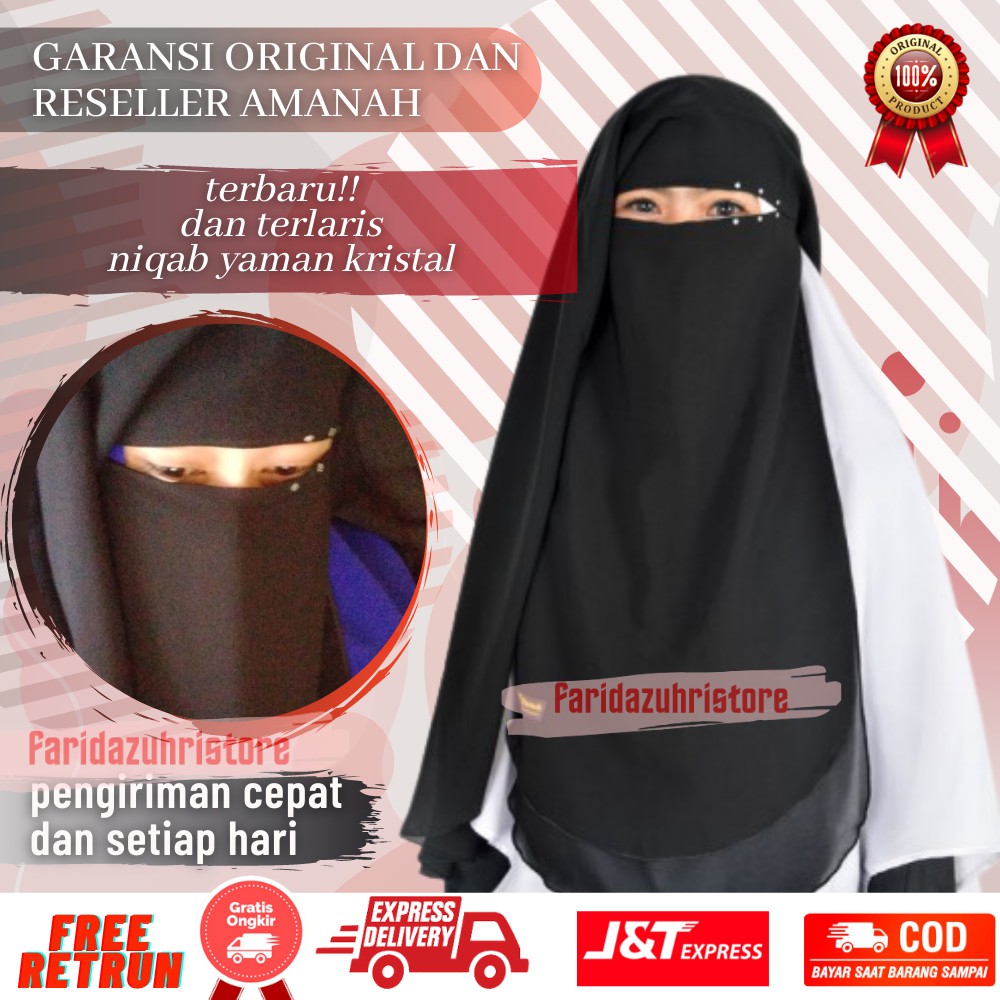Niqab Cadar Niqob Kain Hijab Niqab Yaman Cadar Pengantin Hijab Pengantin Cadar Kerudung Hijab Cadar 