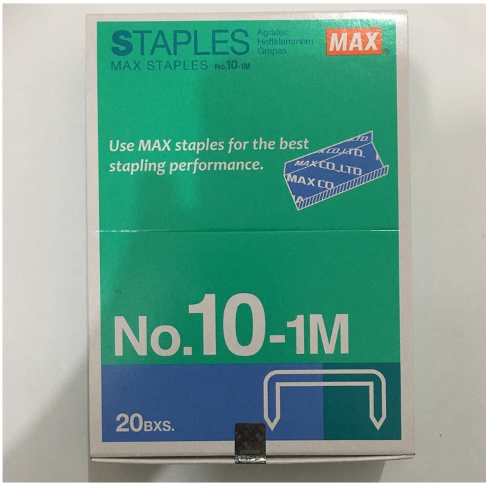 

Honeysu | Isi Staples MAX No. 10 - 1 M Murah Baru