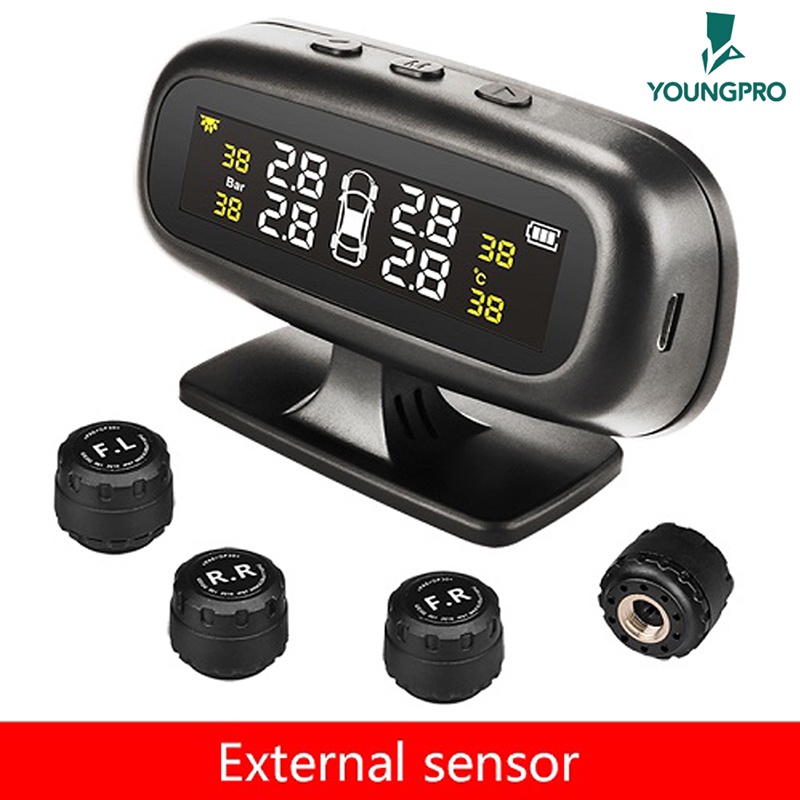 BERGARANSI!! YOUNGPRO SOLAR TPMS SOLAR C240i C260 ​​C270 C500 Tyre Pressure Monitoring System