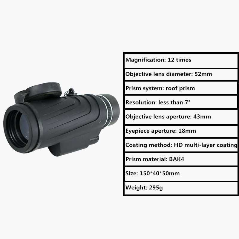 [OBRAL RIJEK] Moge Teropong Monokular HD Magnification 12x50 - T17