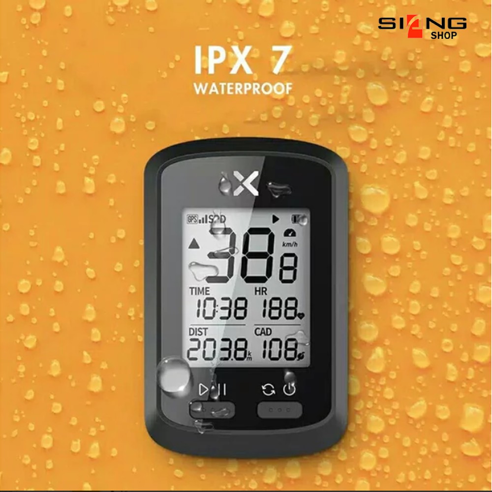 GPS Speedometer XOSS G+ G Plus Paket Magene Cadence S3+