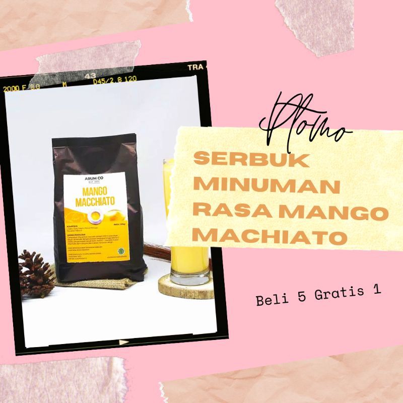 

BUBUK MINUMAN KEKINIAN-SERBUK MINUMAN BOBA-DRINK POWDER INSTAN THAI TEA 500GRAM