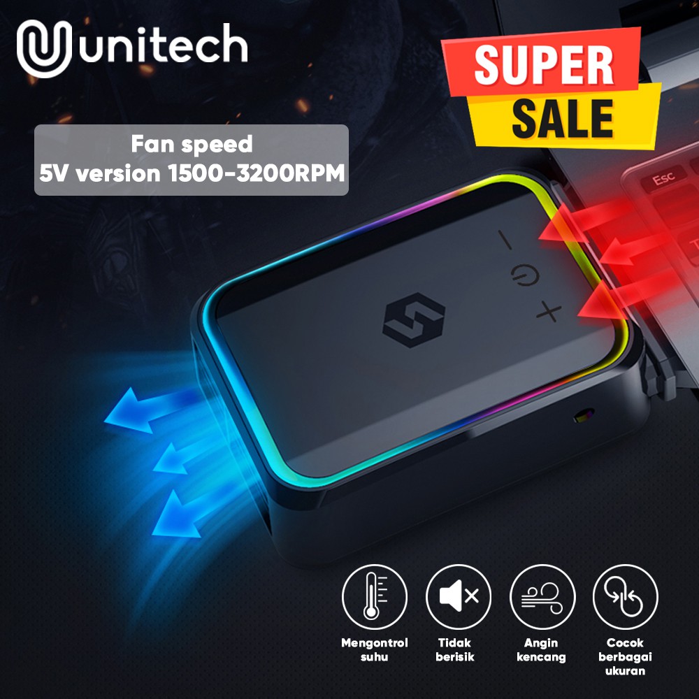 Jual Unitech Vacuum Cooler Cooling 013 Pendingin Laptop Universal
