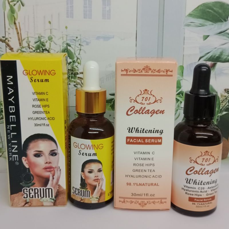 Serum Collagen Whitening Original-Serum Maybelline Glowing Serum