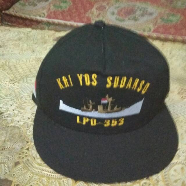 Topi snapback KRI TNI AL Yos sudarso