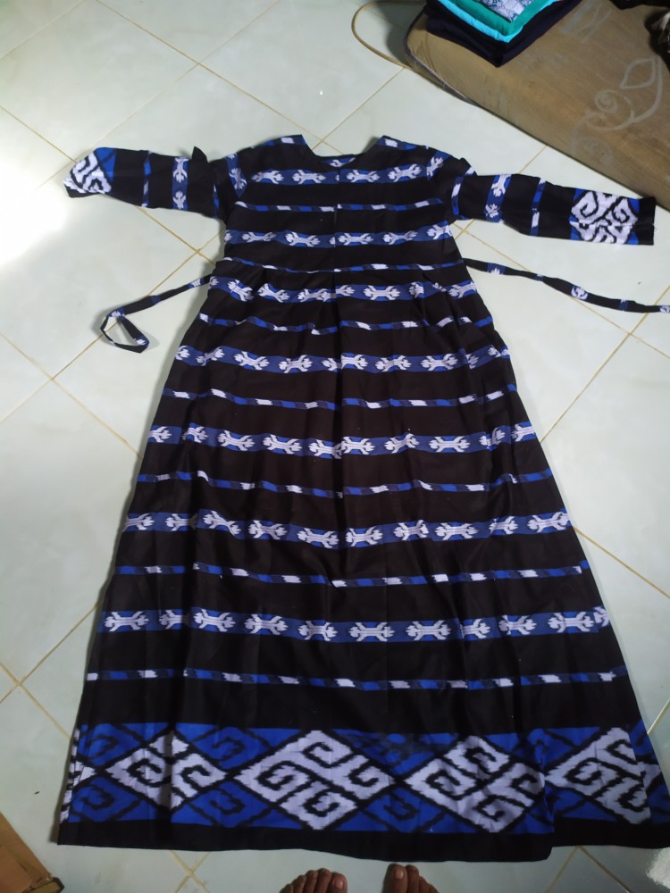 Gamis Batik Manggar Padi Sekar Cantik Kubis Kipas Daun Kupu Nadine Gendis Kawung Termurah