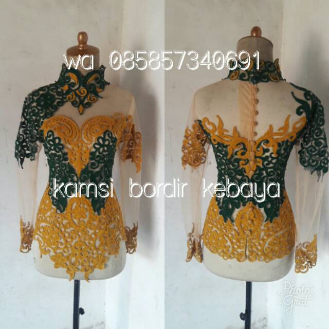 bahan kebaya tile stik standart