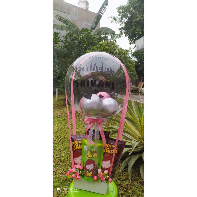 Buket balon bunga wisuda graduation valentine birthday