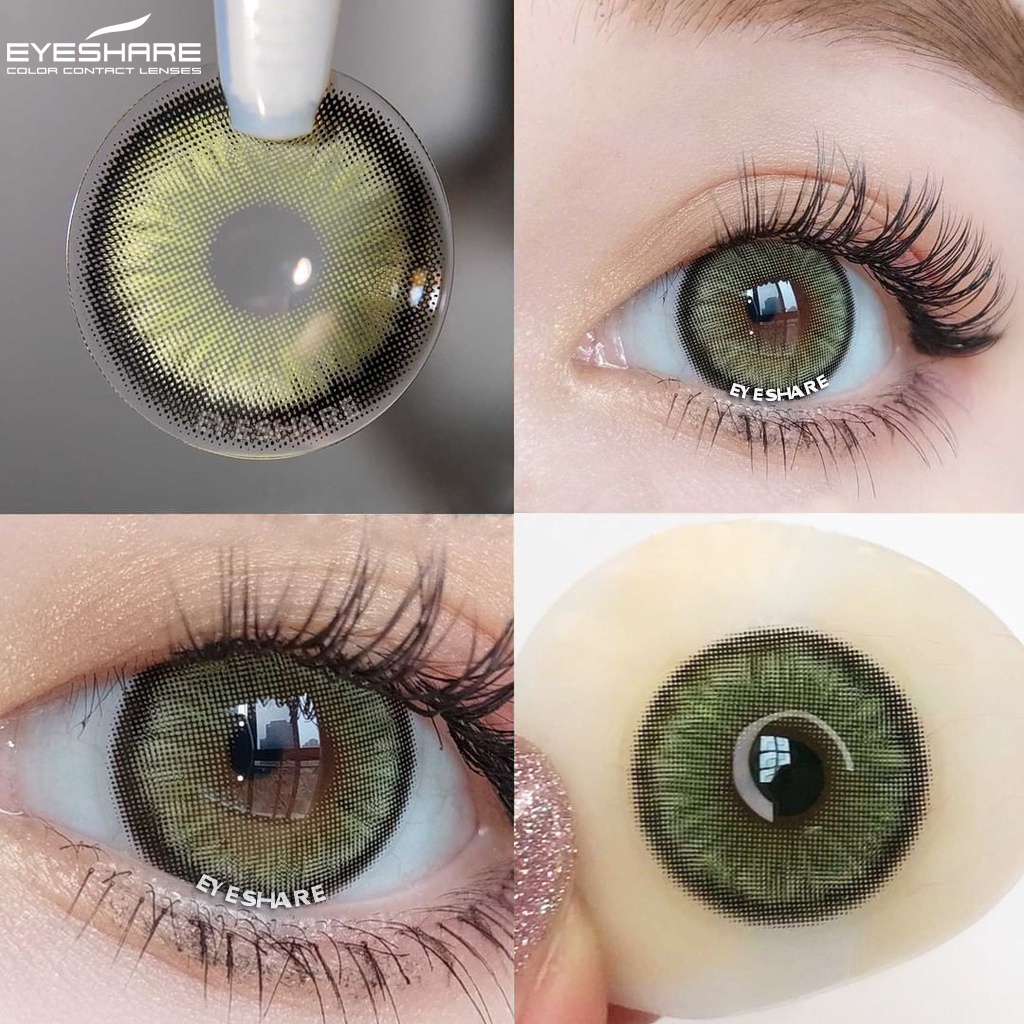 【COD】 DIAMOND SOFTLENS  BIG EYE Soft Colored Contact lens Yearly Use Ensa Mata Soflen Mata Brightsoftlens soflens Mata Kore/import korea softlens