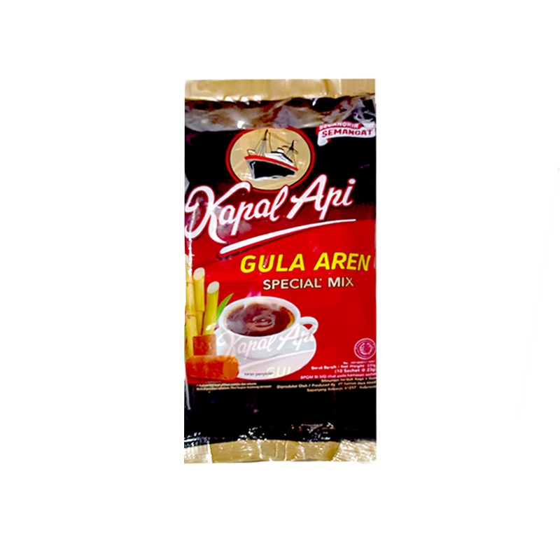 

KOPI GULA AREN | KAPAL API KOPI SPECIAL MIX GULA AREN 10X23G