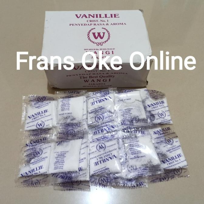 

Promo Awal tahun Vanillie / Vanili bubuk W isi 100 sachet Promo Awal tahun