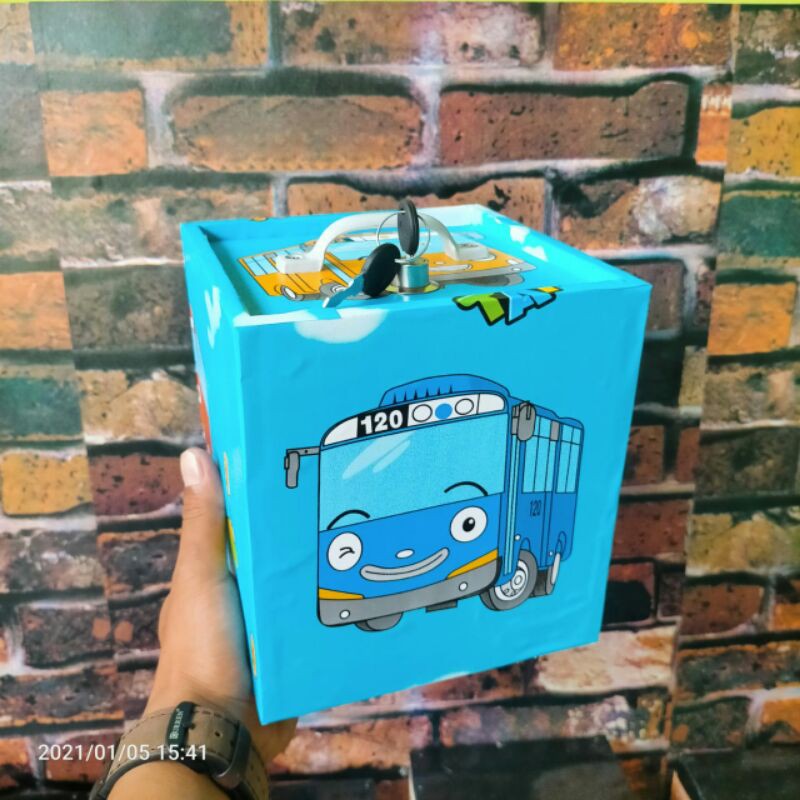 CELENGAN KARAKTER TAYO UKURAN JUMBO - KADO ULANG TAHUN / ULTAH ANAK