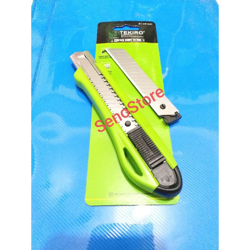 

TEKIRO Cutter Pisau Kater Besar 18 mm