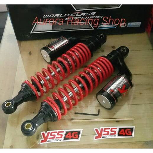 Shock YSS G2 Series Tabung 340mm Warna Black Red