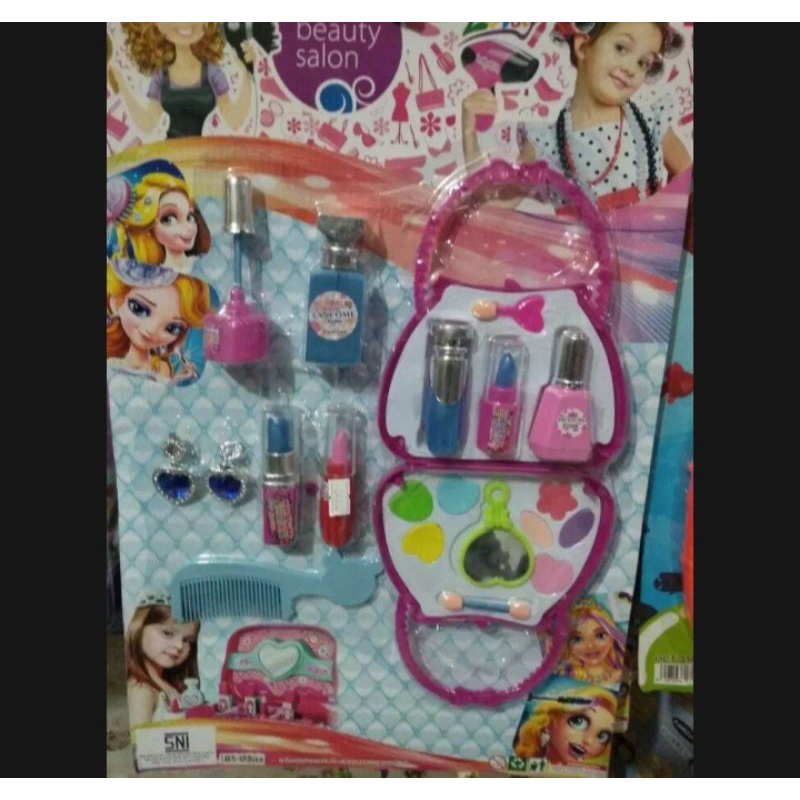 Mainan Anak 1 Set Mainan Anak Peralatan Make Up/Beauty Salon/Mainan Anak Murah