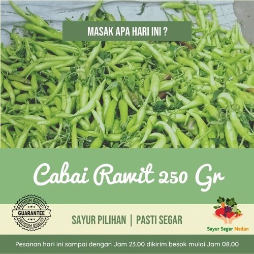 

Sayur Segar Medan | Cabai Rawit 1/4 Kg
