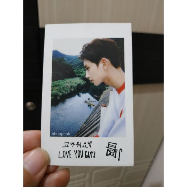 Seventeen Joshua Photo Card Boys Be & Teen Age Green
