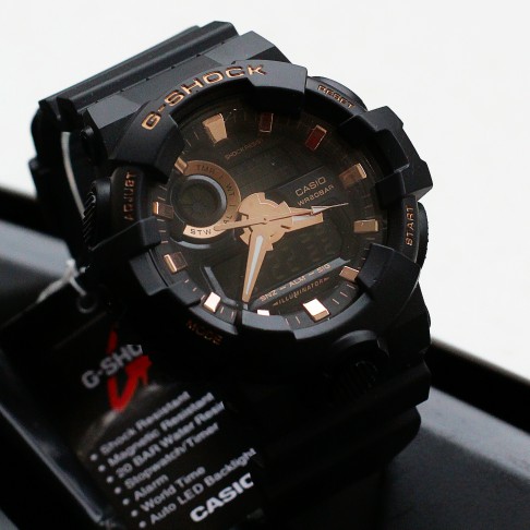jam tangan pria G-shock semi ori / jtr 1167 hitam