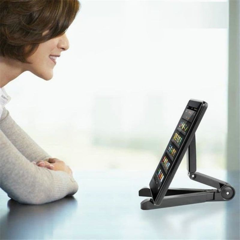 STAND HOLDER UNIVERSAL FOLDING PORTABLE STAND TABLET IPAD TAB HP