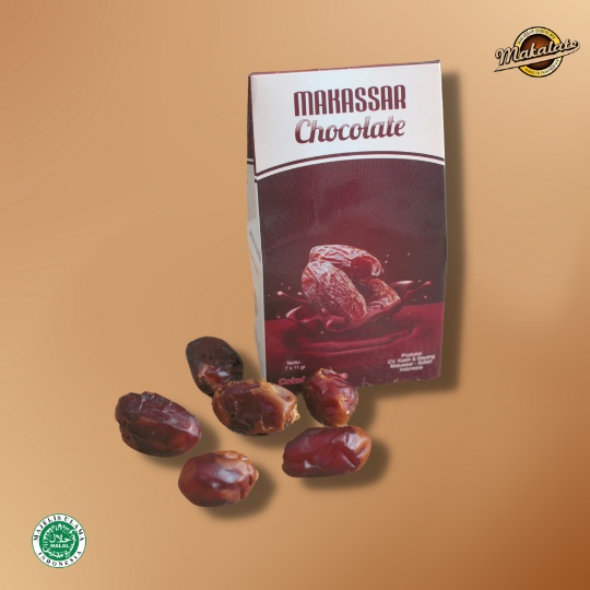 

COKELAT STANDING POUCH KURMA | Coklat Premium Khas Makassar Sulawesi Indonesia