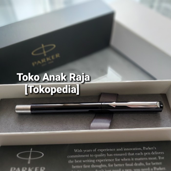 

Pulpen - Pen Parker Vector Standard Black Rollerball