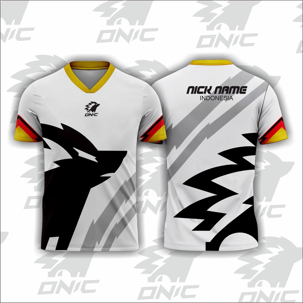 kaos jersey onic / jersey gaming terbaru 2021 / jersey full printing / jersey murah / jersey gamers 