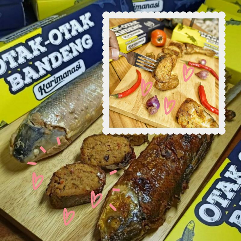 

Bandeng tulang lunak / less bone Otak Otak Bandeng jumbo 280 gram per ekor Ikan Segar Presto Cabut Duri Lunak Karimanasi include kemas vakum dan icegel sterofoam extra wrap Frozen