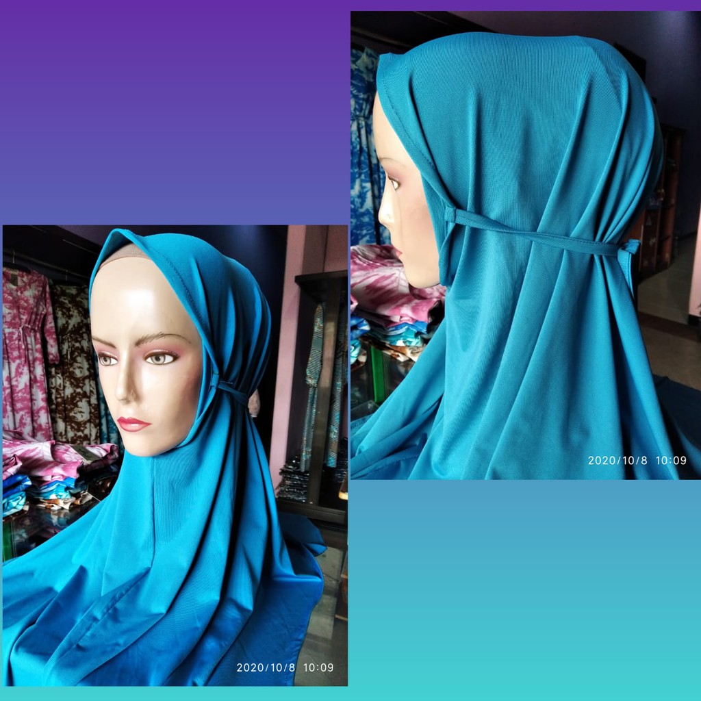 JILBAB BERGO INSTAN TANPA PET