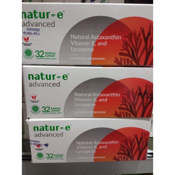 NATUR E ADVANCED KAPSUL 100IU ASLI 100%~TERMURAH READY 16 &amp; 32 kapsul