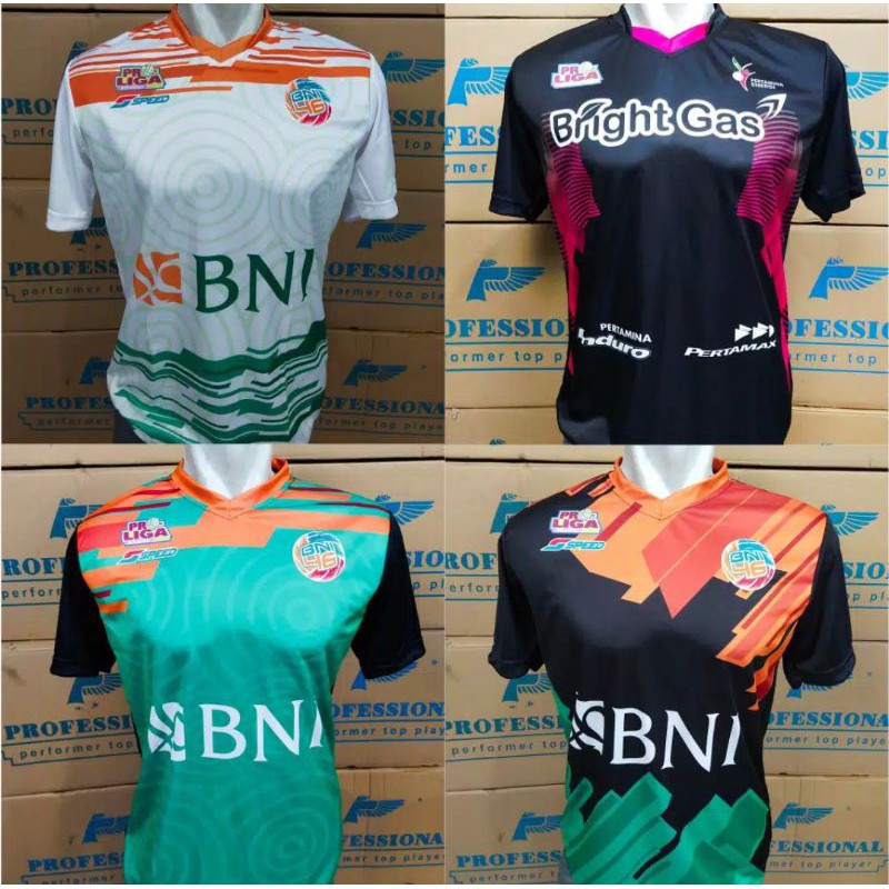 KAOS VOLI PROLIGA / baju voli proliga terpaporit