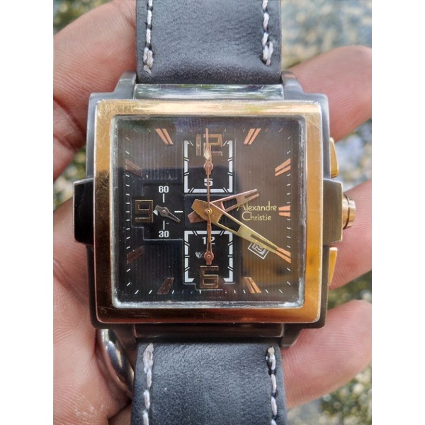 Jam bekas original alexandre christie 6113MC
