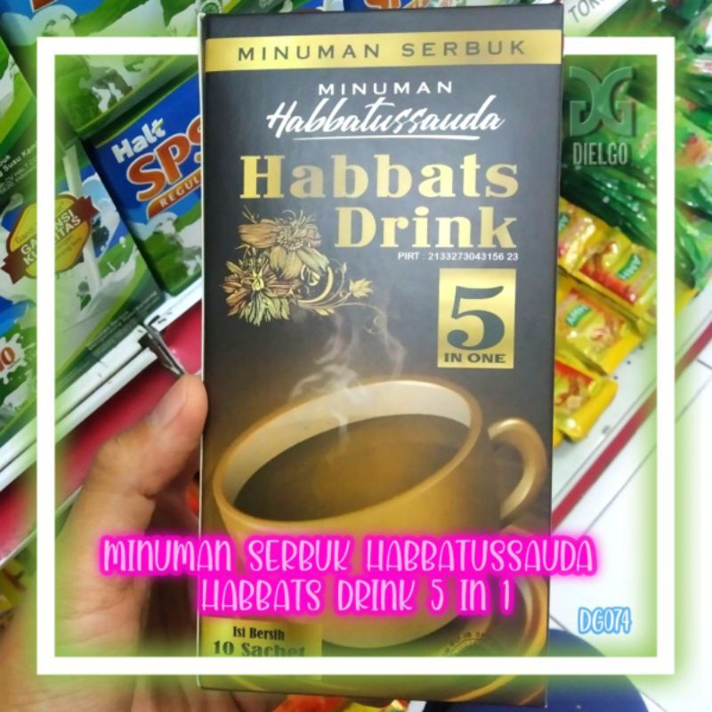 

Minuman Serbuk Habbatussauda Habbats Drink 5 in 1 Stamina DG074