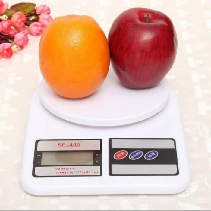 Terlaris PROMO GRATIS 2X BATERAI 10kg Timbangan Digital Presisi Kue Dapur Bahan Kitchen Scale Elektr