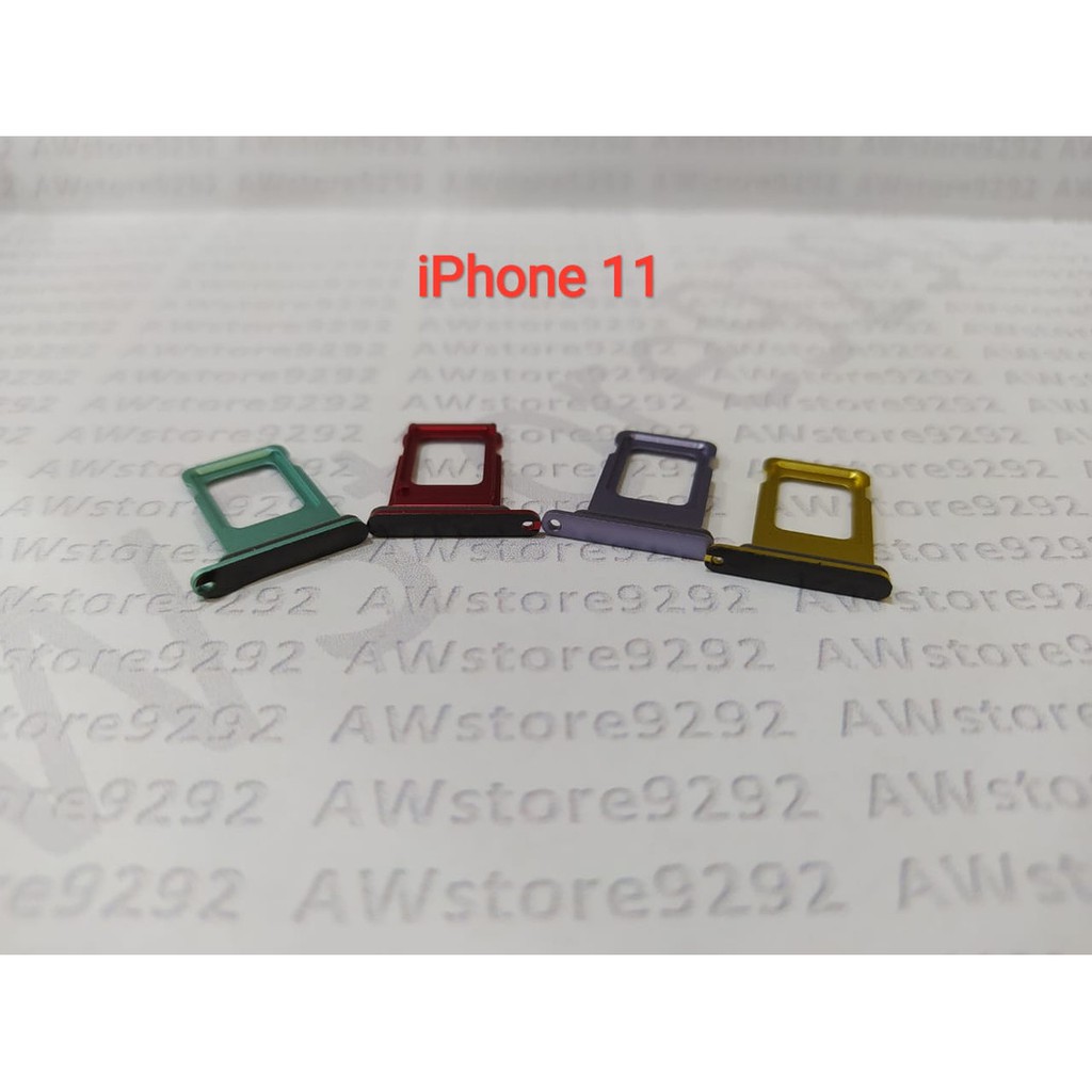 Slot Tempat Dudukan Kartu Simcard Lock Sim card Simtray Sim Tray iphoNE 11 / IP 11 / IP11